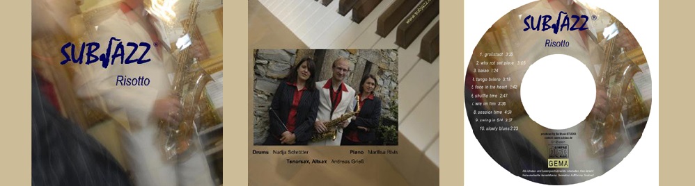 Ansicht CD-Cover Musikband Subjazz Dresden