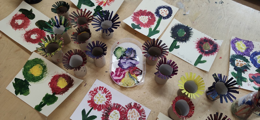 Gestaltungskurs Kinder Silke Grieß